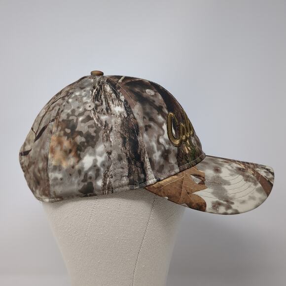 Cabela's Snapback Cap Multicolor One Size Adjustable Camouflage Vented Holes - Picture 5 of 9